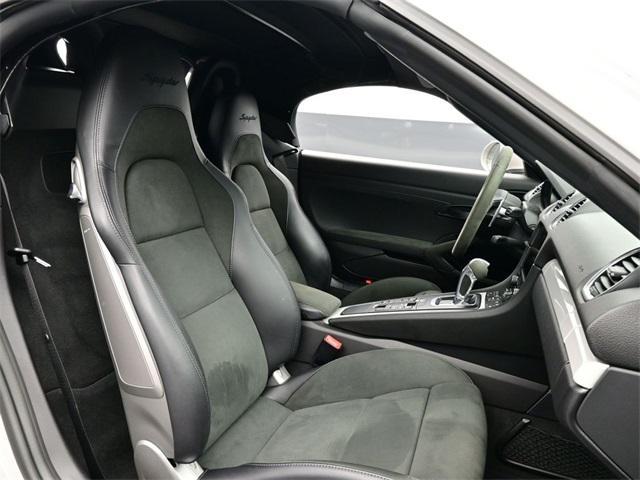 used 2023 Porsche 718 Spyder car, priced at $132,400