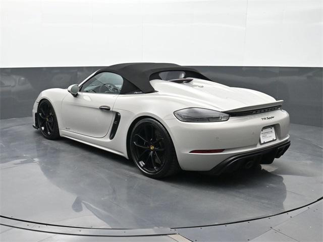 used 2023 Porsche 718 Spyder car, priced at $132,400
