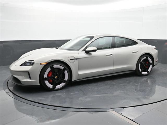 used 2025 Porsche Taycan car, priced at $137,900