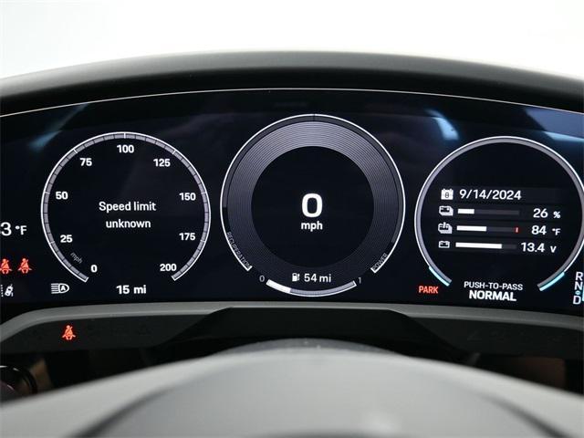 used 2025 Porsche Taycan car, priced at $134,500