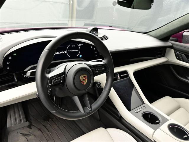 used 2024 Porsche Taycan car, priced at $117,500