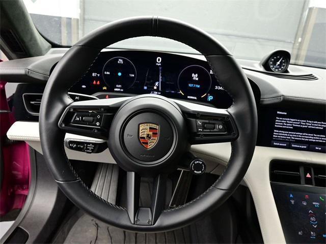 used 2024 Porsche Taycan car, priced at $117,500