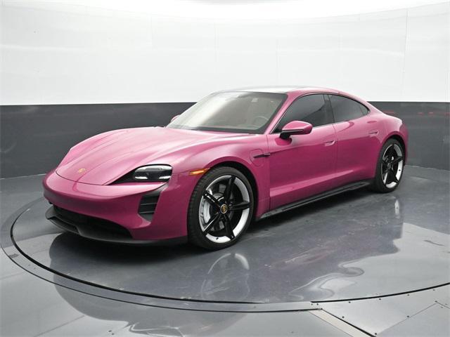 used 2024 Porsche Taycan car, priced at $117,500