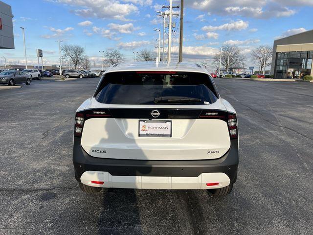 new 2025 Nissan Kicks car, priced at $27,049