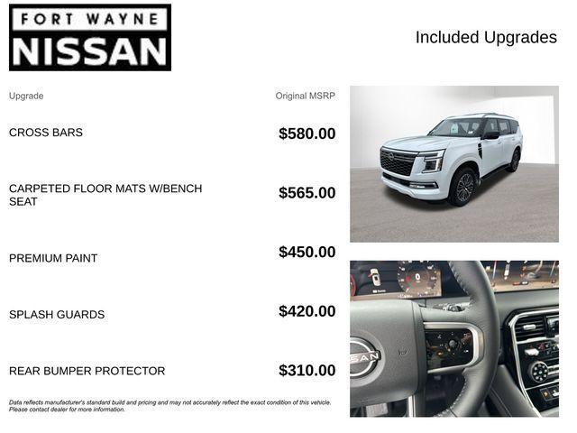 new 2026 Nissan Armada car, priced at $65,667