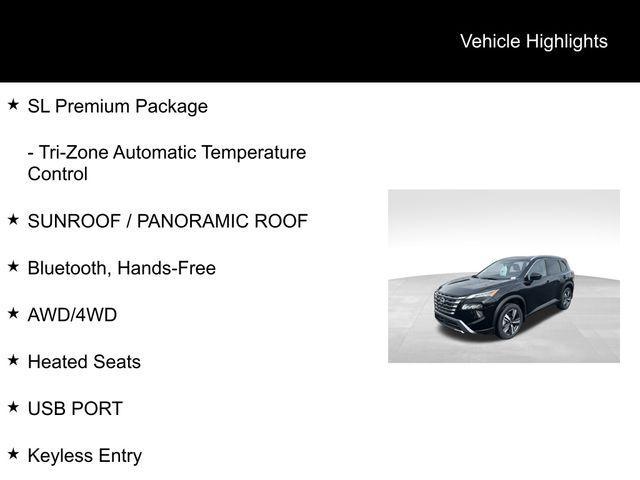 new 2025 Nissan Rogue car, priced at $42,029