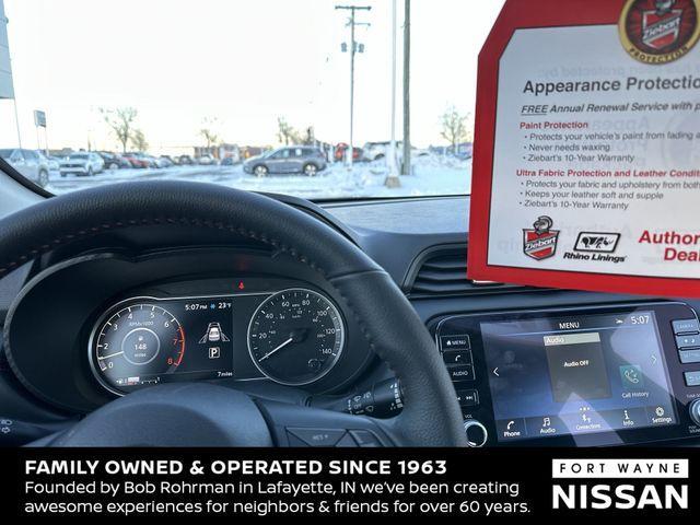 new 2025 Nissan Versa car, priced at $22,672