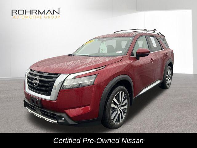 used 2022 Nissan Pathfinder car, priced at $36,624