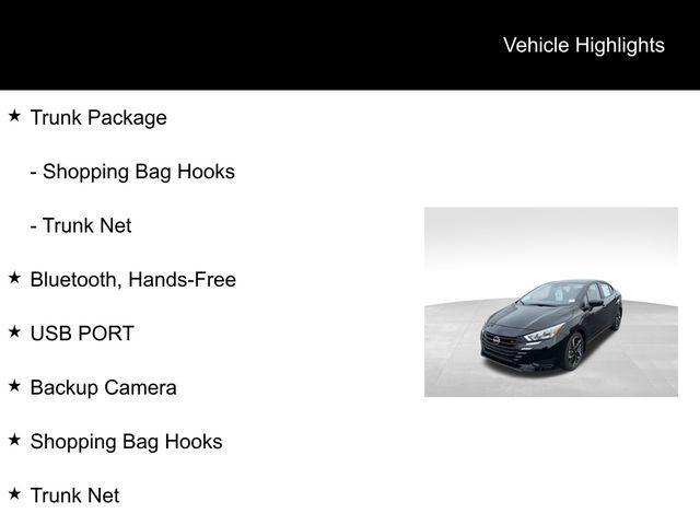 new 2025 Nissan Versa car, priced at $22,672