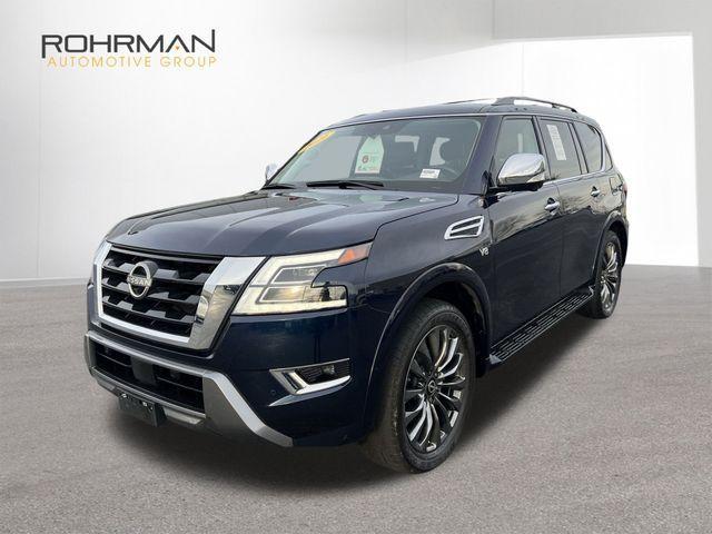 used 2021 Nissan Armada car, priced at $41,004