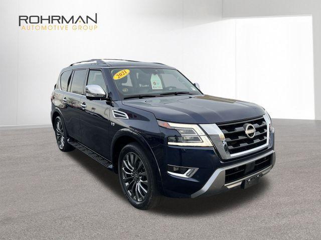 used 2021 Nissan Armada car, priced at $41,004