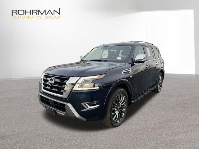 used 2021 Nissan Armada car, priced at $41,004