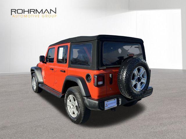 used 2018 Jeep Wrangler Unlimited car, priced at $20,624