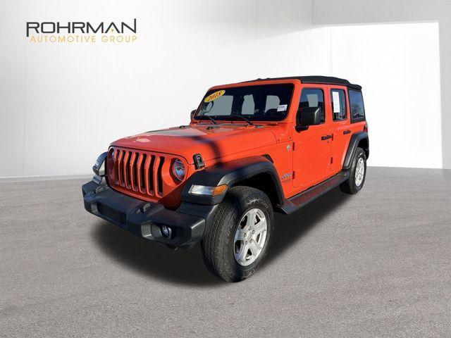 used 2018 Jeep Wrangler Unlimited car, priced at $20,981