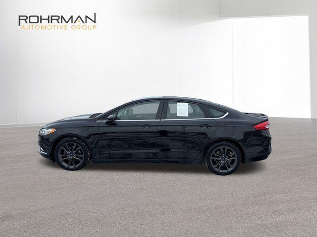 used 2018 Ford Fusion car, priced at $9,485