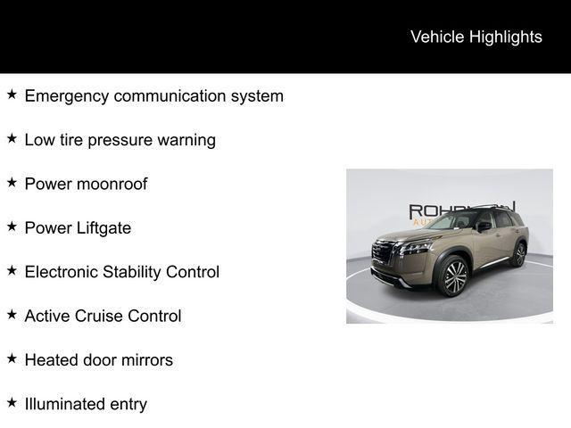 new 2024 Nissan Pathfinder car, priced at $43,447