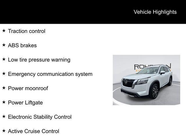 new 2025 Nissan Pathfinder car, priced at $46,946