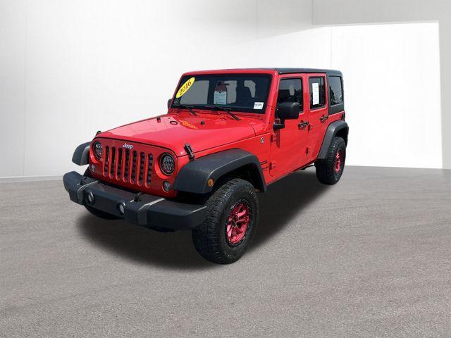 used 2016 Jeep Wrangler Unlimited car, priced at $15,199