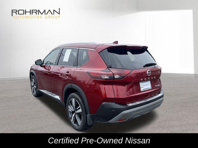 used 2021 Nissan Rogue car, priced at $26,379