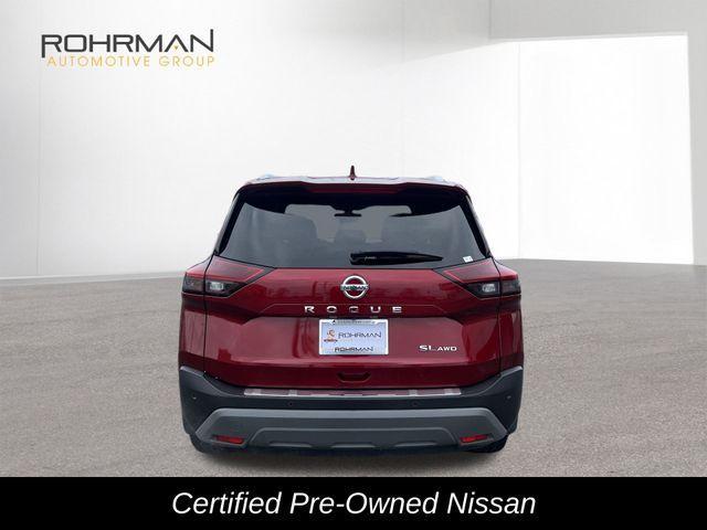 used 2021 Nissan Rogue car, priced at $26,379