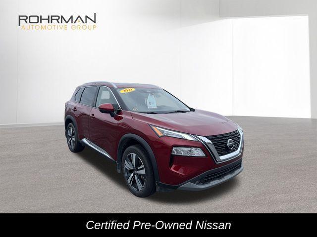 used 2021 Nissan Rogue car, priced at $26,379