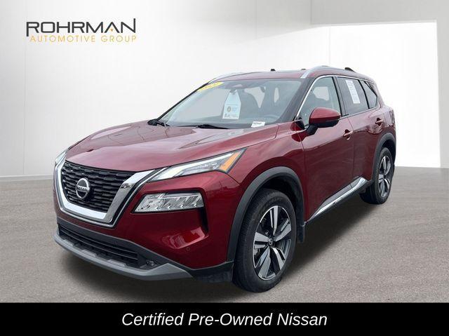 used 2021 Nissan Rogue car, priced at $26,379