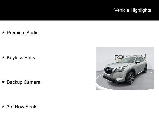 new 2025 Nissan Pathfinder car, priced at $51,423