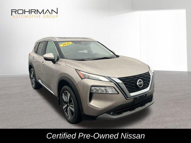 used 2021 Nissan Rogue car, priced at $24,441