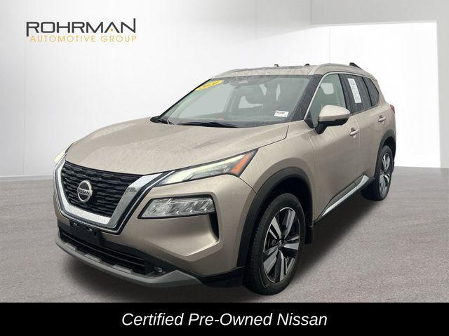 used 2021 Nissan Rogue car, priced at $24,441