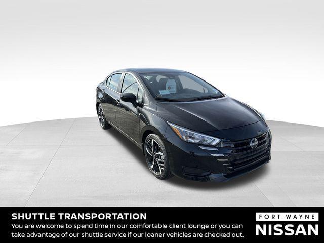 new 2025 Nissan Versa car, priced at $22,672