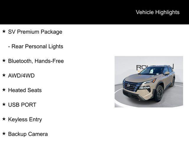 new 2025 Nissan Rogue car, priced at $34,589