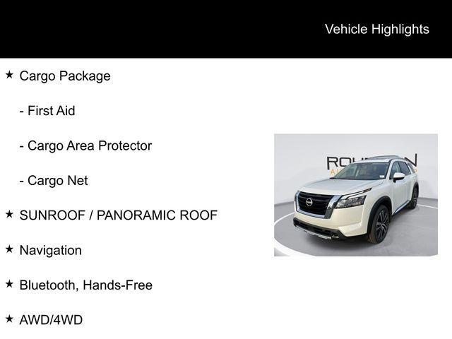 new 2025 Nissan Pathfinder car, priced at $51,721