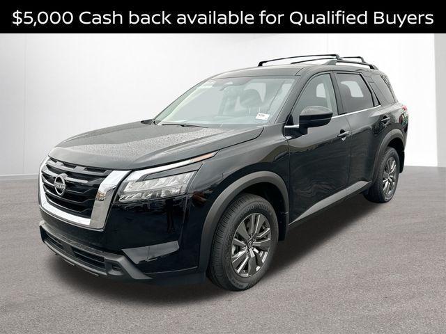 new 2025 Nissan Pathfinder car, priced at $34,179