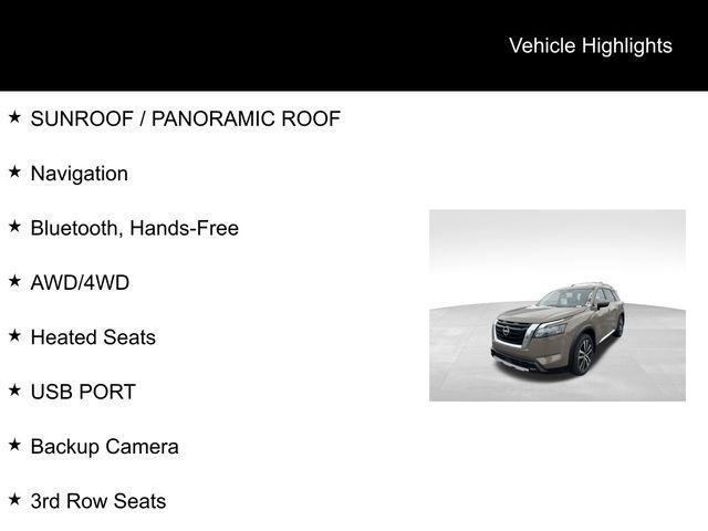 new 2025 Nissan Pathfinder car, priced at $50,799