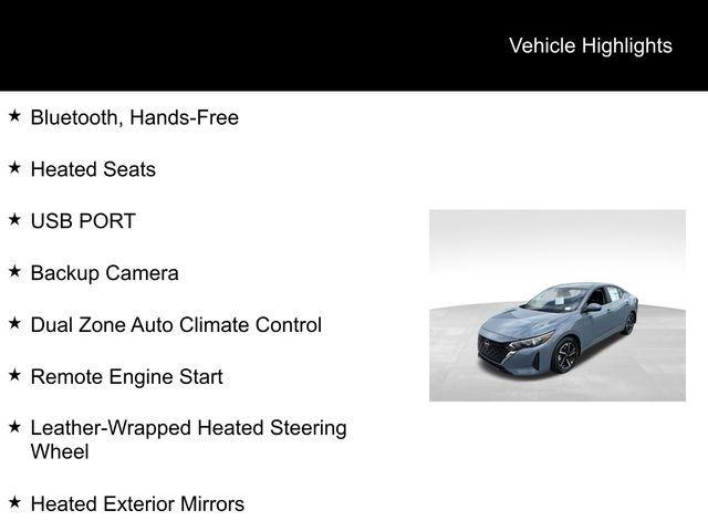 new 2025 Nissan Sentra car, priced at $24,723
