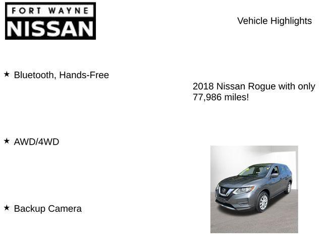 used 2018 Nissan Rogue car, priced at $13,699