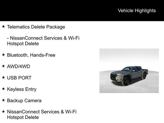 new 2025 Nissan Frontier car, priced at $40,671