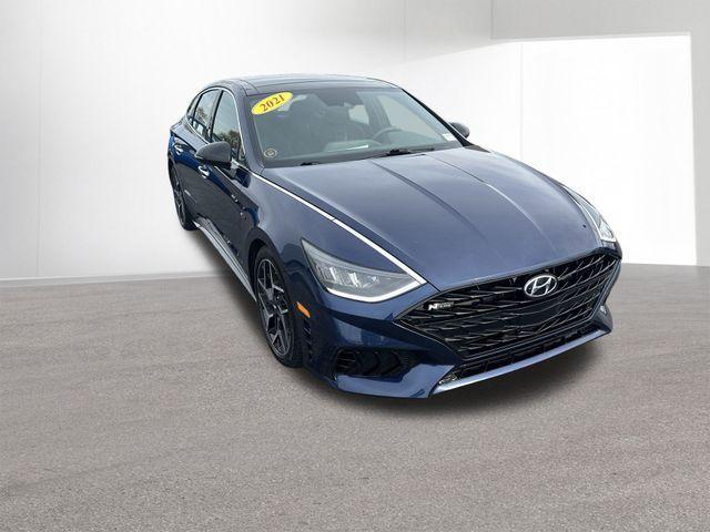used 2021 Hyundai Sonata car, priced at $17,989