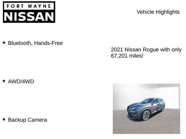 used 2021 Nissan Rogue car, priced at $19,640