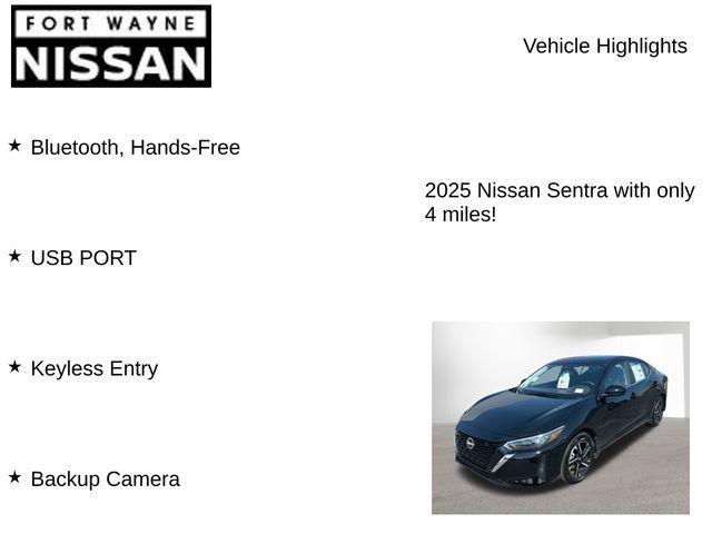 new 2025 Nissan Sentra car, priced at $20,077