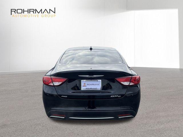 used 2015 Chrysler 200 car, priced at $6,999