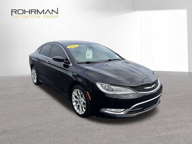 used 2015 Chrysler 200 car, priced at $6,999