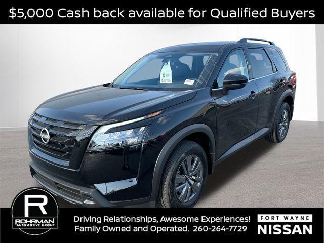 new 2025 Nissan Pathfinder car, priced at $35,622