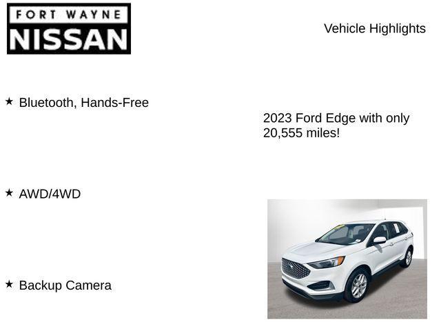 used 2023 Ford Edge car, priced at $25,148