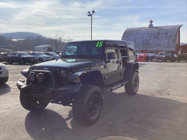 used 2015 Jeep Wrangler Unlimited car, priced at $14,990