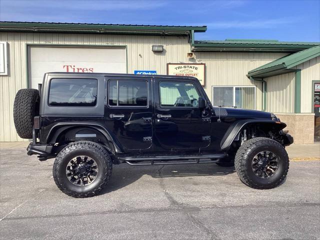 used 2015 Jeep Wrangler Unlimited car, priced at $14,990