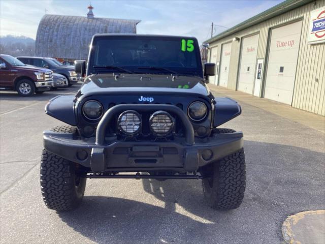 used 2015 Jeep Wrangler Unlimited car, priced at $14,990