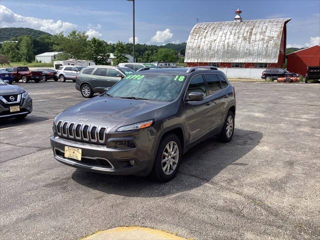 used 2018 Jeep Cherokee car, priced at $14,990