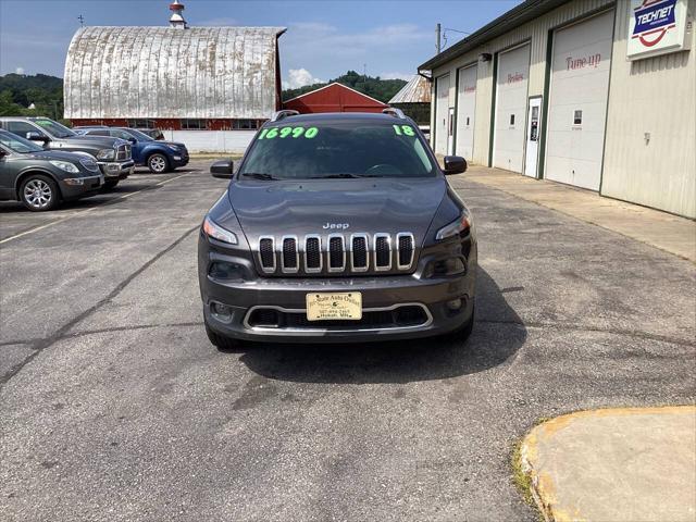 used 2018 Jeep Cherokee car, priced at $14,990