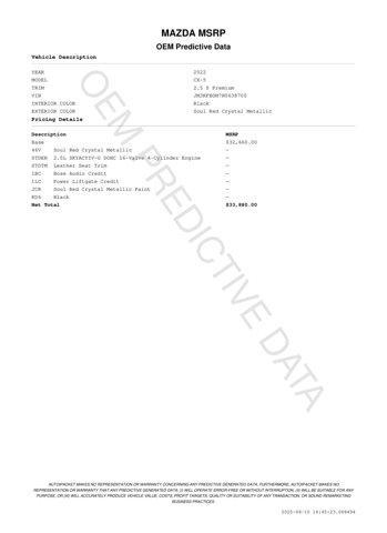 used 2022 Mazda CX-5 car, priced at $27,796